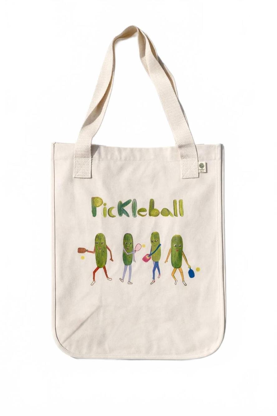 NEW UNFORTUNATE PORTRAIT women's tote bag in pickleball